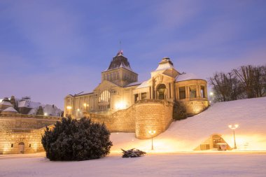 Szczecin eski yerlerinden bir kış ceket