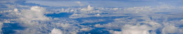 Güzel bulut formasyonları gündoğumu okyanus, panoram sonra — Stok fotoğraf