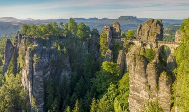 Bastei Köprüsü, Sakson İsviçre Ulusal Parkı, Almanya