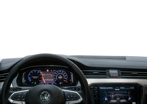 Geïsoleerde kuip en interieur van een Volkswagen Passat auto op een wh — Stockfoto