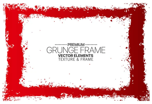 Grunge Frame Textur — Stockvektor