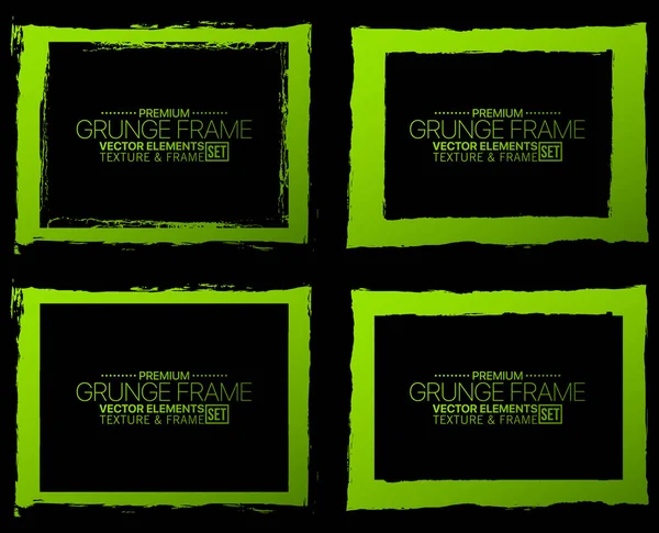 Grunge Frame Textur Hintergrund — Stockvektor