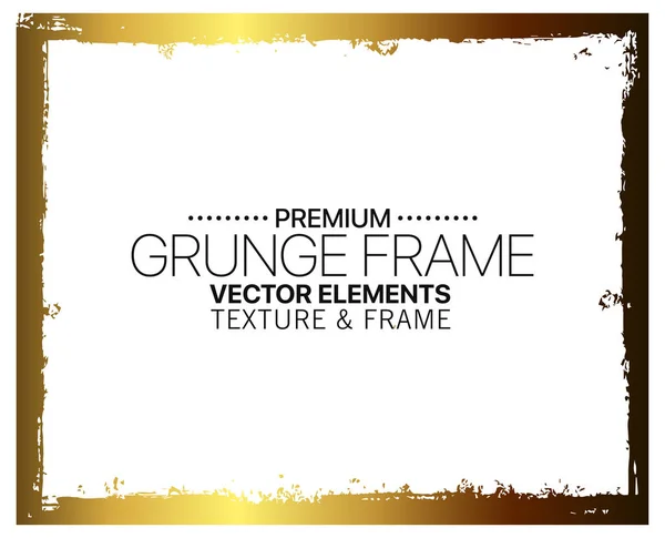 Texture Grunge Frame — Image vectorielle