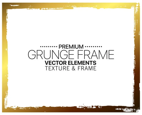 Texture Grunge Frame — Image vectorielle