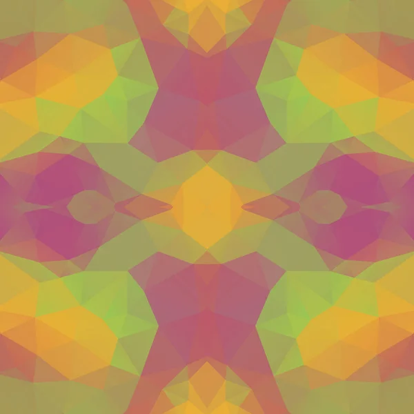 Безшовний фон з абстрактним фрактальним візерунком з кольорового — стоковий вектор