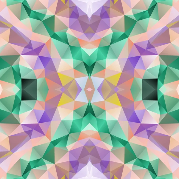 Fond sans couture avec motif fractal abstrait en colorf — Image vectorielle