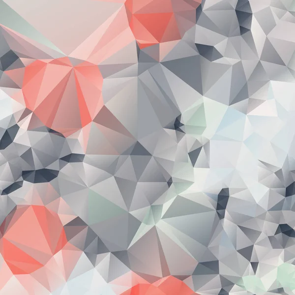 Fondo con patrón abstracto hecho de shap geométrico colorido — Vector de stock