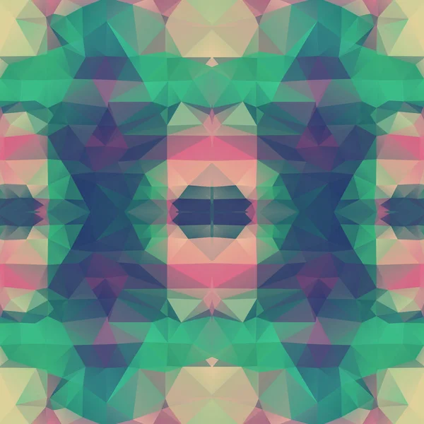 Fond sans couture avec motif fractal abstrait en colorf — Image vectorielle