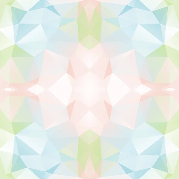 Naadloze achtergrond met abstracte fractale patroon gemaakt van colorf — Stockvector