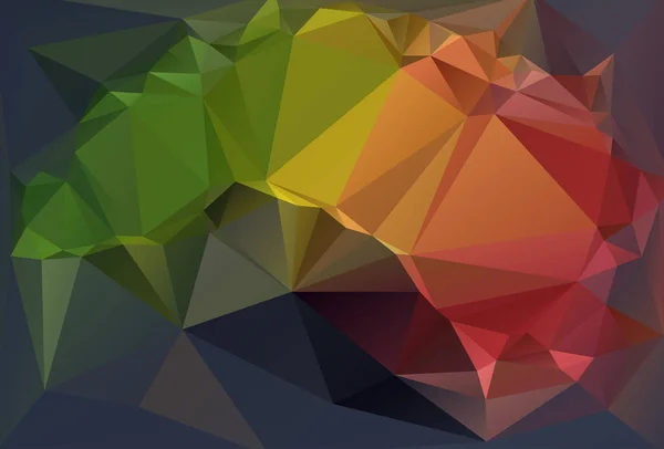 Fondo con patrón abstracto hecho de shap geométrico colorido — Archivo Imágenes Vectoriales