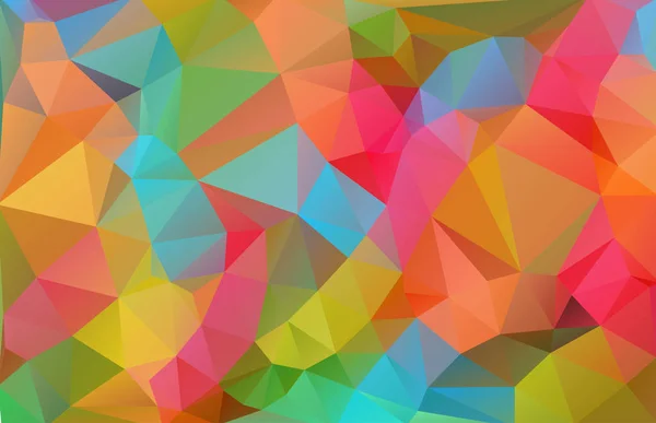 Παρασκήνιο με αφηρημένο σχέδιο φτιαγμένο από πολύχρωμα γεωμετρικά shap — Διανυσματικό Αρχείο