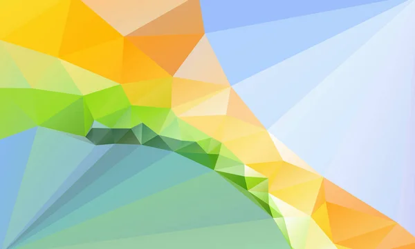Arrière-plan avec motif abstrait en shap géométrique coloré — Image vectorielle