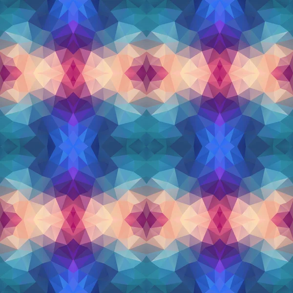 Fondo sin costura con patrón fractal abstracto hecho de colorf — Archivo Imágenes Vectoriales