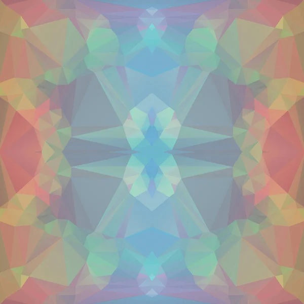 Fondo sin costura con patrón fractal abstracto hecho de colorf — Vector de stock