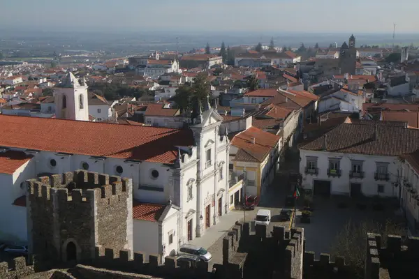 Vista Desde Castillo Beja Portugal — Foto de Stock