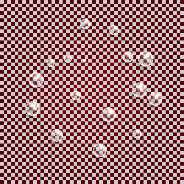 Фон Прозорими Бульбашками Векторні Ілюстрації — стоковий вектор