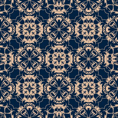 Süslü, kusursuz bir arka plan. Duvar kağıdı deseni