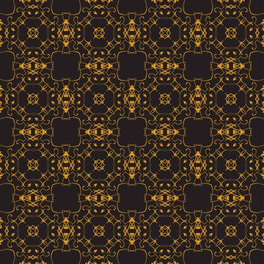 Süslü, kusursuz bir arka plan. Duvar kağıdı deseni