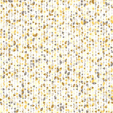 Renkli üçgenlerin arka planı. Geometrik şekillerin soyut arkaplanı. Üçgenlerin geometrik mozaiği. Vektör illüstrasyonu