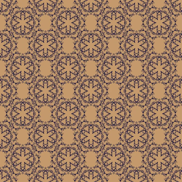 Seamless Background Ornament Wallpaper Pattern — Stock Vector