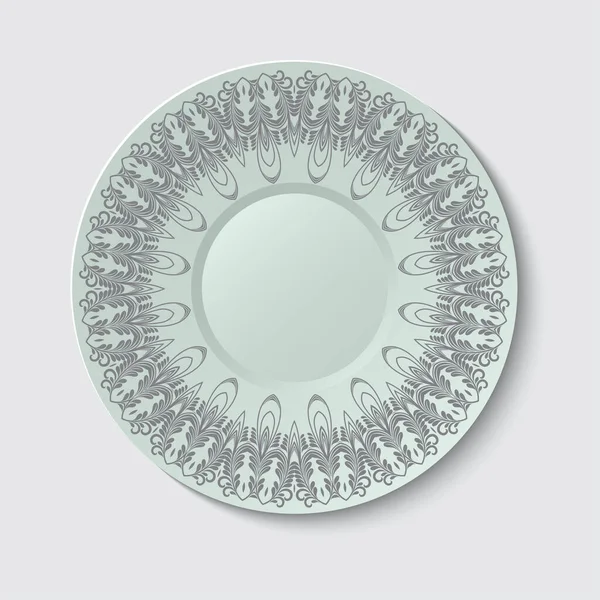 Plate Ornament Abstract Style Classic Plate Ornament Great Design Any