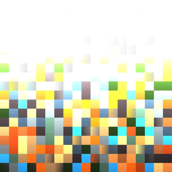 Fondo Cuadrados Colores Fondo Abstracto Formas Geométricas Mosaico Geométrico Cuadrados — Vector de stock