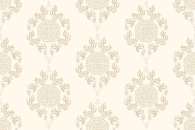 Arka planda kusursuz bir süs. Duvar kağıdı deseni