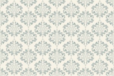 Arka planda kusursuz bir süs. Duvar kağıdı deseni