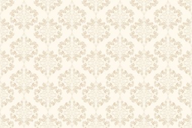 Arka planda kusursuz bir süs. Duvar kağıdı deseni