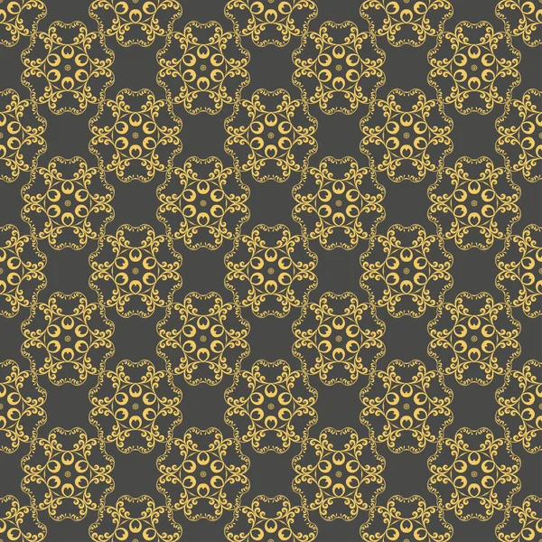 Patrón Fondo Pantalla Sin Costuras Adorno Floral Sin Costuras Fondo — Vector de stock