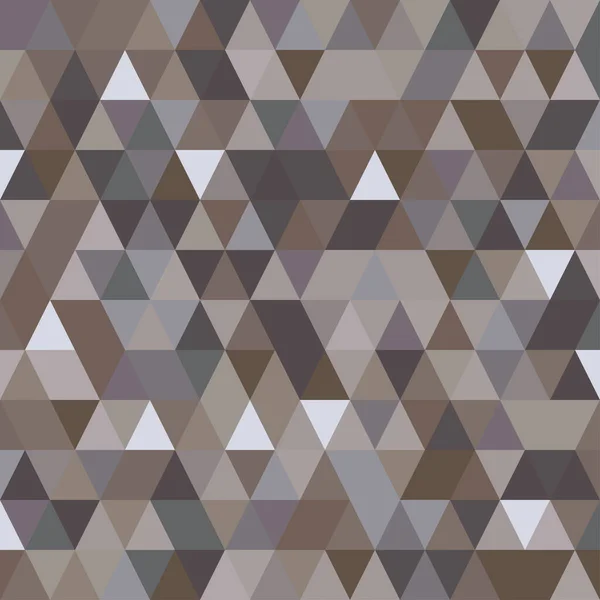 幾何学的形状の抽象的な背景 三角形のモザイク — ストックベクタ