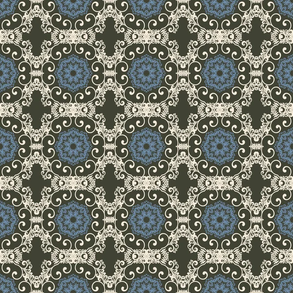 Seamless Ornament Background Wallpaper Pattern — Stock Vector