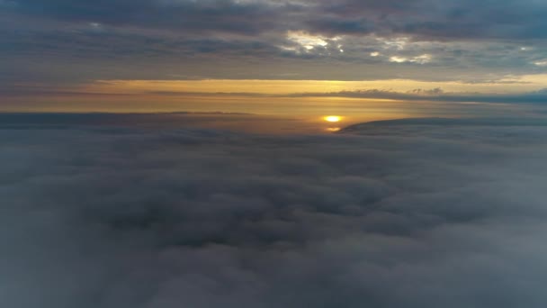 Time Lapse Veduta Aerea Del Parco Divertimenti Notte Ruota Panoramica — Video Stock