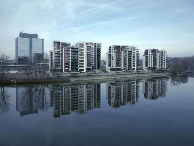 New buildings in Prague