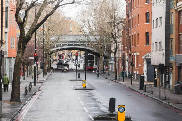 ロンドン2020年3月ロンドンの空の通り ロイヤリティフリーのストック画像