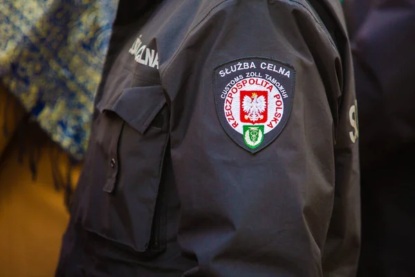 2019 Kielce Polonia Policía Fiscal Servicio Guardia Suba Celna Kielce —  Fotos de Stock