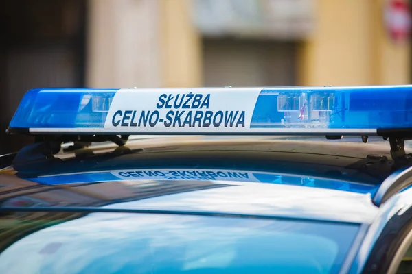 Kielce 2019 Kielce Polonya Vergi Vergisi Polisi Veya Hizmet Suba — Stok fotoğraf