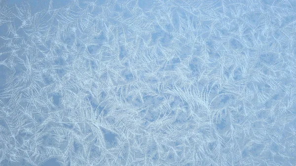 Vollständig Überzogener Milchrahmen Mattierte Muster Auf Dem Glas Darstellung — Stockfoto