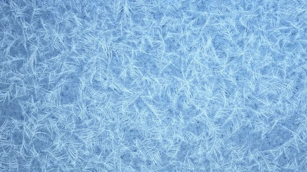 Vollständig Überzogener Milchrahmen Mattierte Muster Auf Dem Glas Darstellung — Stockfoto