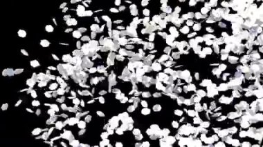 Hexagon alfa ile geçiş yapıyor. 3B görüntüleme.