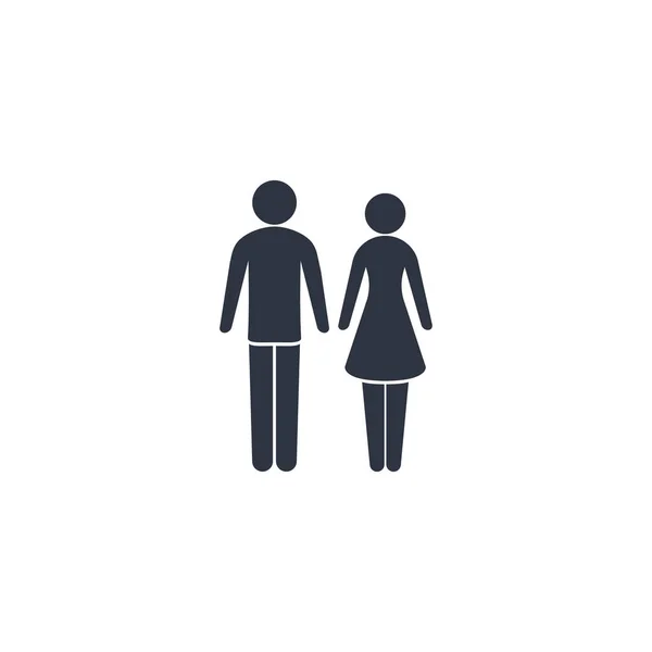 Familie Pictogram Ontwerp Vector Illustratie Eps10 — Stockfoto