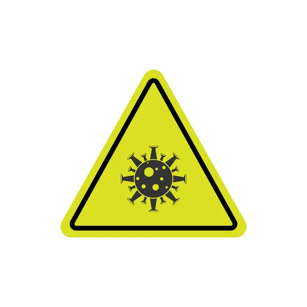 Коронавірус Vector Icon Інфографічний Елемент Вірусні Клітини Icon Corona Virus — стоковий вектор