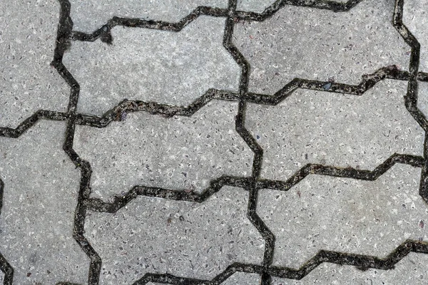 Textura de lajes de concreto na pista — Fotografia de Stock