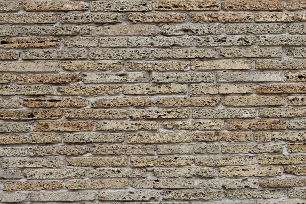 Textura de piedra caliza en la valla — Foto de Stock
