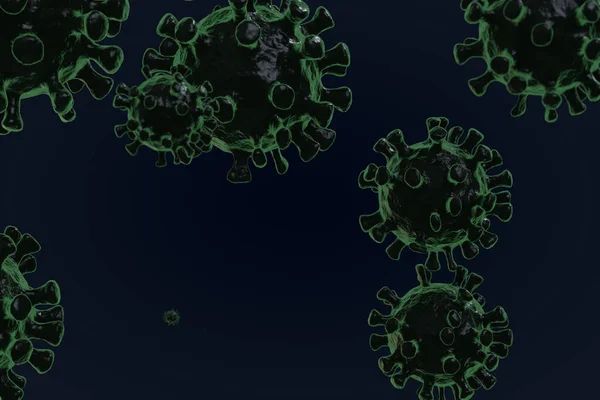 Вірус Або Бактерія Виготовлені — стокове фото