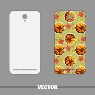 Telefon kapağı sonbahar kabak