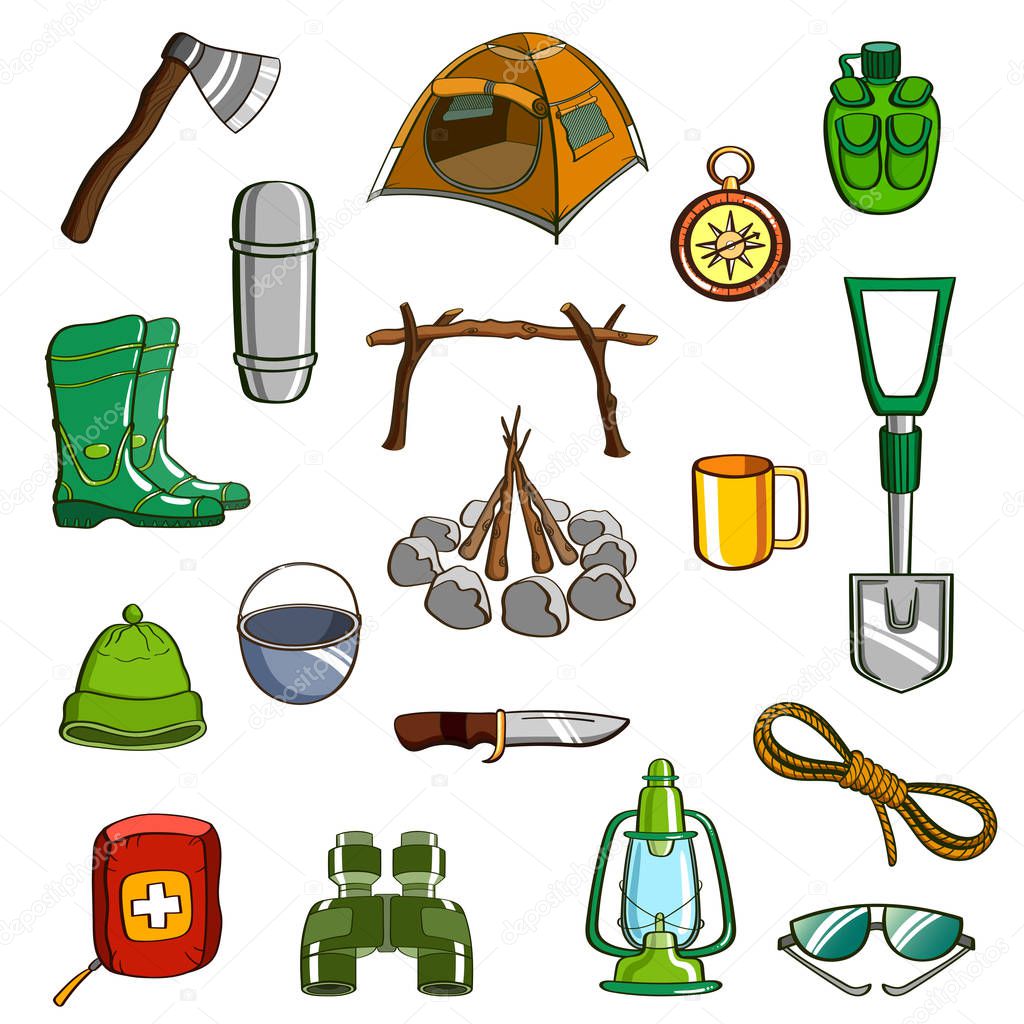Camping Equipment Set