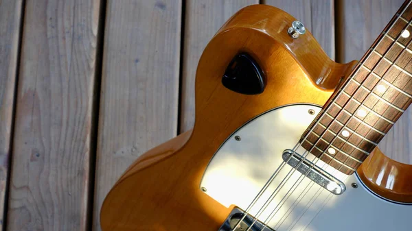 Guitar Wooden Boards — Stock Photo, Image