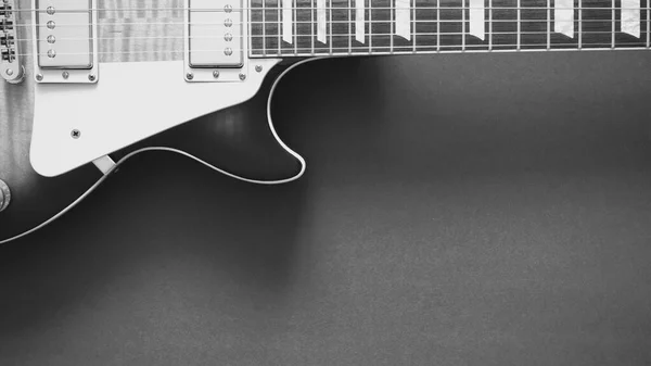 Stock image Electric guitar closeup . Copy space 