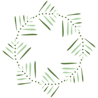 Çiçek çerçevesinin renkli vektör çizimi. Taşralı. El çizimi basit bir çizgi. Siyah felç. Beyaz arka planda izole edilmiş. Fırça. Zarif ve asil. Düğün tasarımı için en iyisi. Davetiye. Boşluğu kopyala